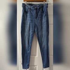 American eagle 14 Long Hi-Rise Stretch Jean